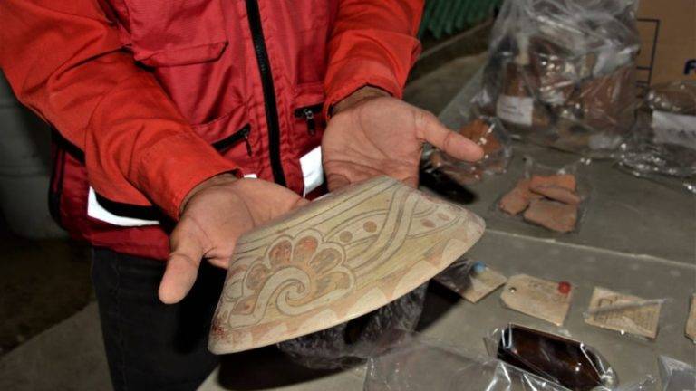 Piezas arqueológicas son encontradas en Indios Verdes