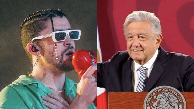 AMLO quiere a Bad Bunny para concierto gratuito en CDMX