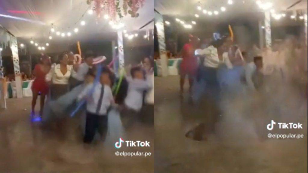 Video: Estudiantes festejan su graduación bailando y el piso colapsa