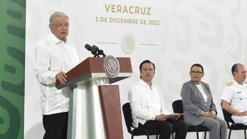 El presidente AMLO evidenció a los anteriores gobiernos de Veracruz quienes desataron la crisis social que se sigue combatiendo en la entidad.