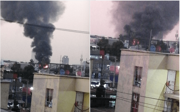 Bodega de Tenis se incendia en Tepito en medio de ventas navideñas