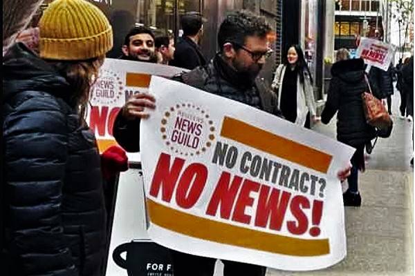 Paro de 24 horas en The New York Times, primer huelga en 40 años