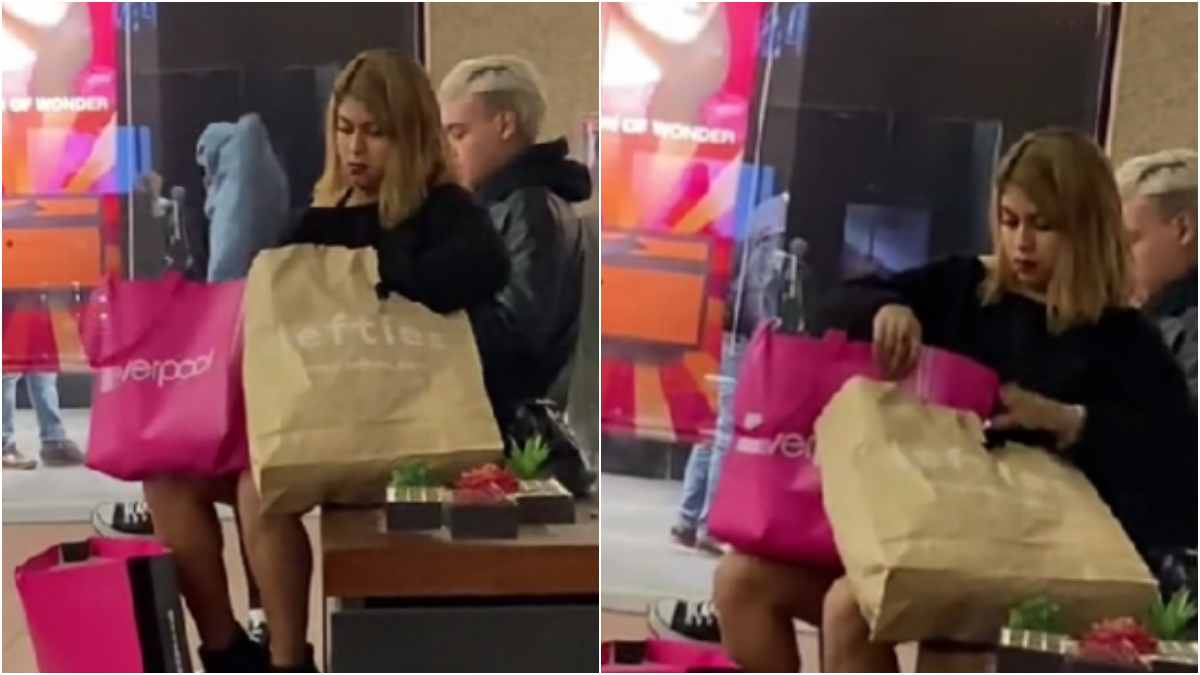 Video: Joven usa bolsas de Liverpool para simular compras en la tienda y se  viraliza - RegeneraciónMX