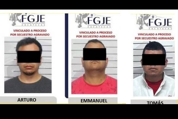 A proceso tres policías acusados de secuestro en Zacatecas