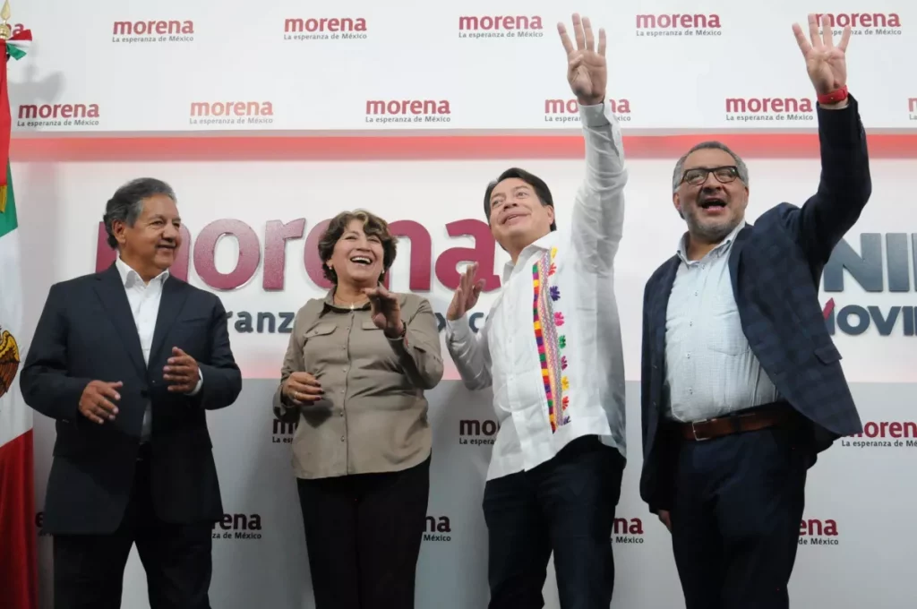 PVEM se suma a Morena y PT por la gubernatura del Estado de México 
