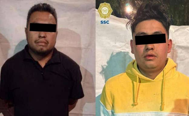 Policías detienen a dos sujetos con más de 150 kilos de marihuana en la Morelos