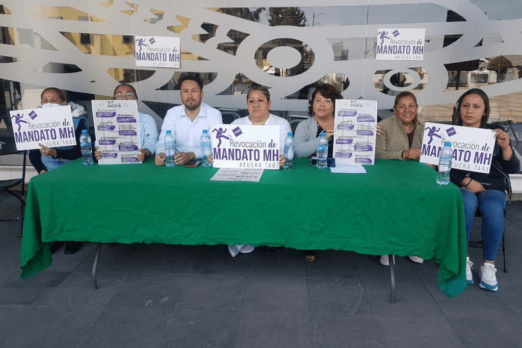 Vecinos de la Miguel Hidalgo buscan revocar mandato al alcalde Mauricio Tabe  