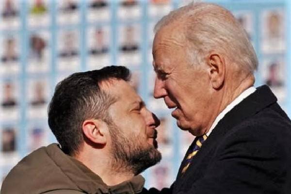 Biden viaja a Kiev, promete otros 500 millones de dólares para la guerra