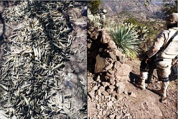 Sedena destruye 7 campos de entrenamiento de sicarios en Chihuahua