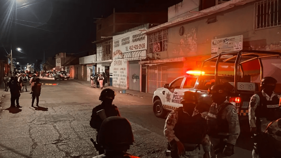 Comando armado ataca club nocturno en Guanajuato