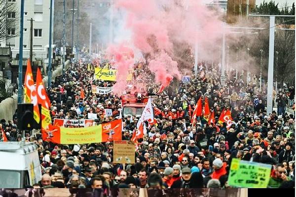 Huelga general en Francia, rebelión contra políticas neoliberales
