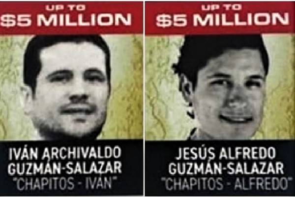 EE.UU presenta cargos contra 28 del Cártel de Sinaloa, incluye a Chapitos