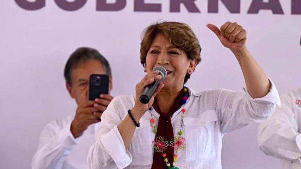 La candidata de Morena, PT y el Verde para el gobierno del Estado de México, Delfina Gómez tiene una gran ventaja sobre la candidata del PRI-PAN y PRD, Alejandra del Moral.