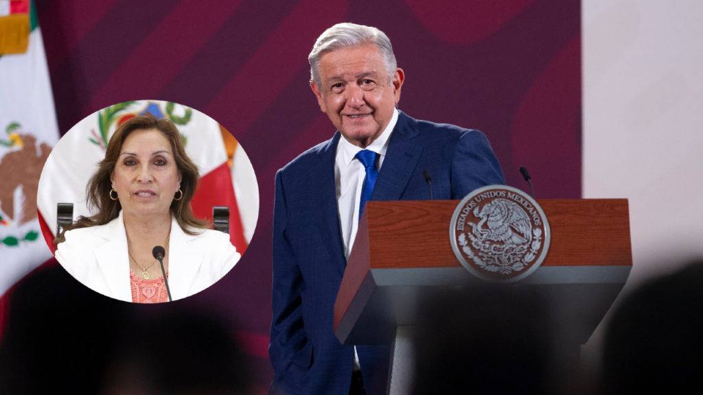El presidente AMLO señaló que no dejará de poner en la mesa la situación del expresidente Pedro Castillo que fue quitado a la mala de la presidencia de Perú.