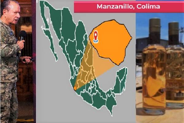 Caen 8.5 toneladas de metanfetamina en tequila para Australia: Marina
