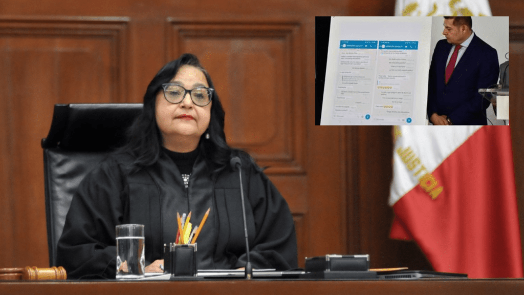 La presidenta de la SCJN, Norma Piña publicó una carta en la que acepta que si mandó mensajes al presidente del Senado, Alejandro Armenta.
