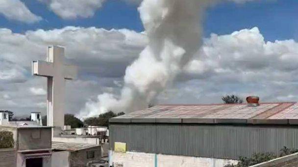 Video: Así se vivió la explosión en taller de pirotecnia en Tultepec, Estado de México