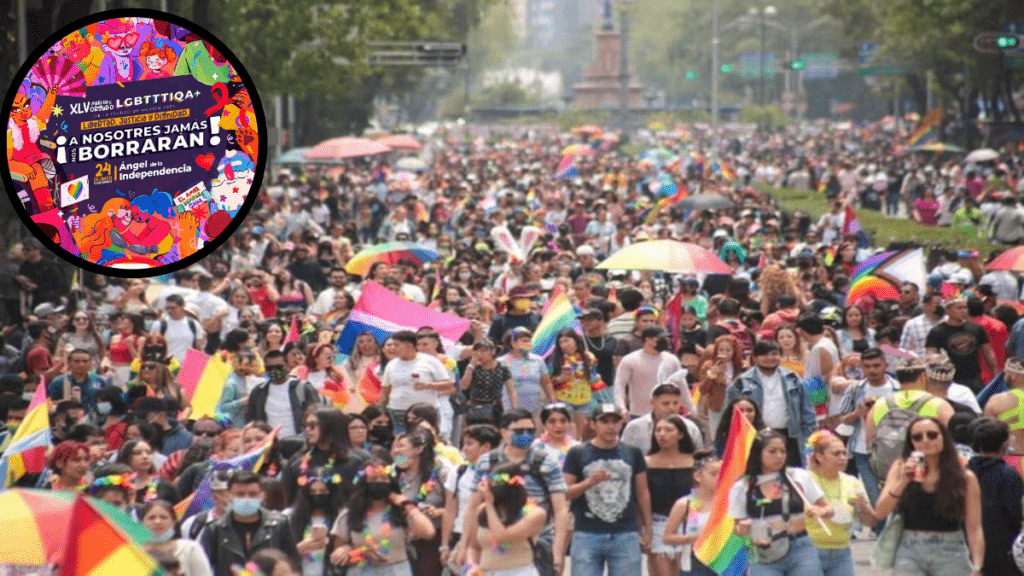 La marcha LGBTQ+ llegó este 2023 a su edición número 45 y busca visibilizar a los grupos históricamente vulnerados.