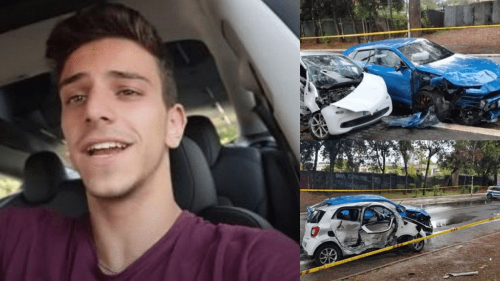 El Influencer italiano es acusado de matar a un niño de cinco años en un accidente automovilístico que sucedió mientras grababa un rato viral.