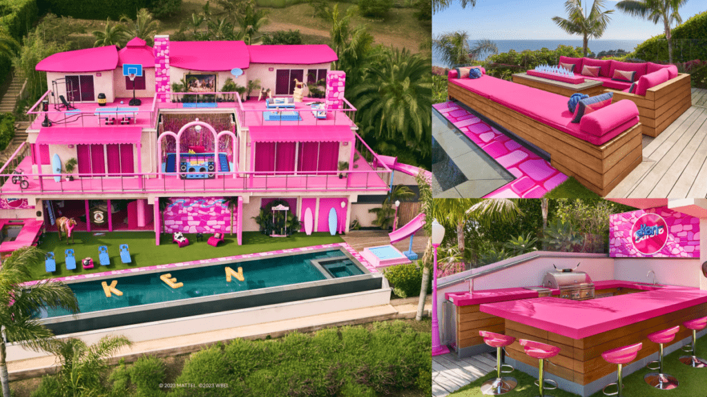 La plataforma digital que oferta alojamientos turísticos, Airbnb, anunció que la casa de los sueños de Barbie en Malibú está lista para ser habitada.