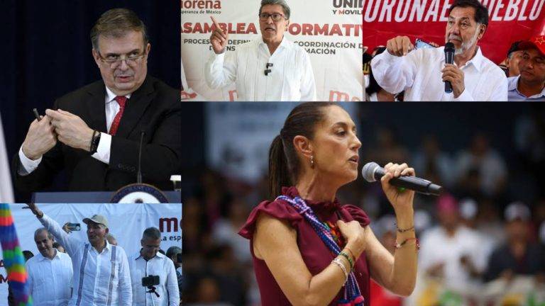 Transformación 2024: Así avanzan los aspirantes a coordinar la defensa de la 4T