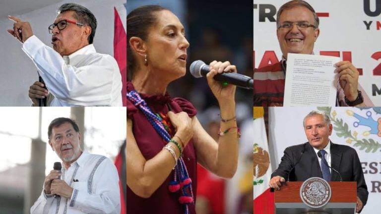 Transformación 2024: Así avanzan los aspirantes a coordinar la defensa de la 4T