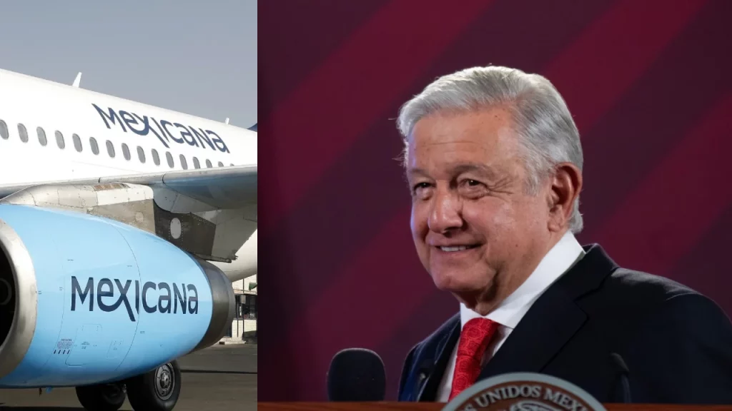 El presidente AMLO dijo que ya tienen un nuevo nombre para la aerolínea que operará el Estado Mexicano ya que Mexicana no se podrá utilizar.