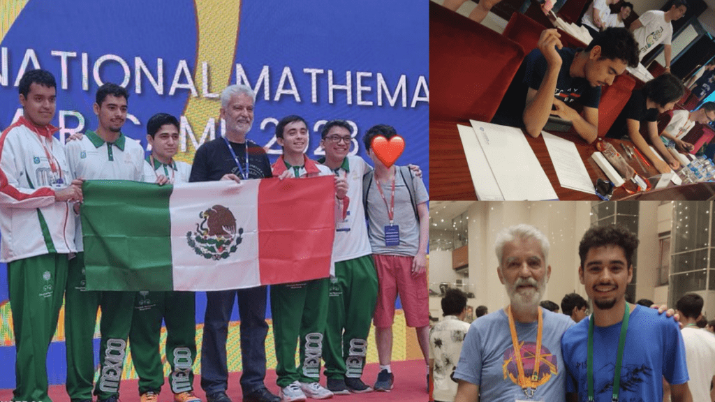 Además del oro, el equipo mexicano logró una jornada histórica al obtener el treceavo lugar en las olimpiadas internacionales de Matemáticas.