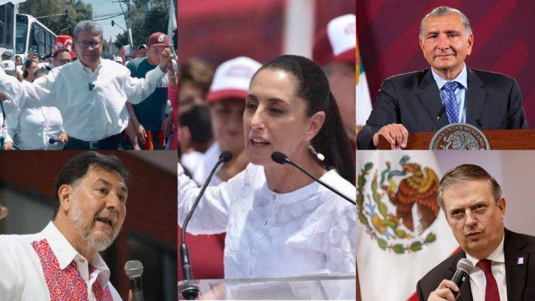 Transformación 2024: Así avanzan los aspirantes a coordinar la defensa de la 4T