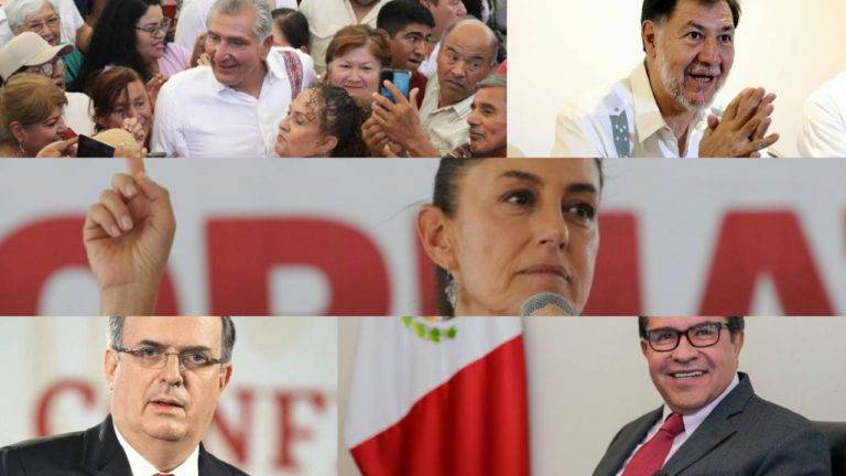 Transformación 2024: Así avanzan los aspirantes a coordinar la defensa de la 4T