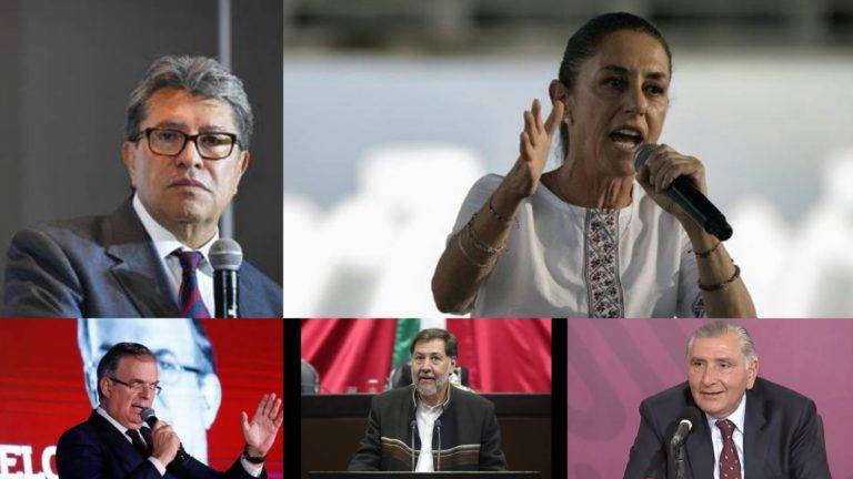 Transformación 2024: Así avanzan los aspirantes a coordinar la defensa de la 4T