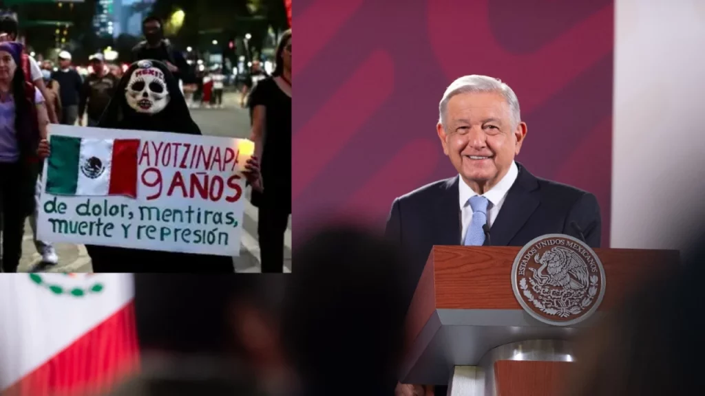 El presidente AMLO reiteró que la información que se ha obtenido sobre el caso Ayotzinapa no es igual a la llamada Verdad Histórica