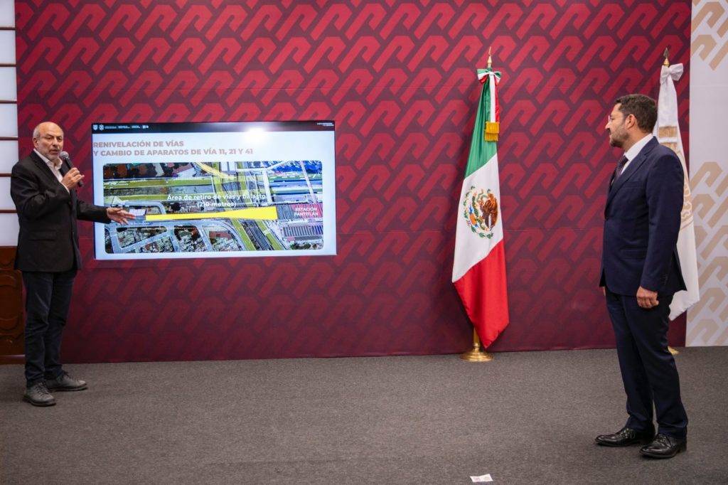 El líder gubernamental también hizo hincapié en que, tras la apertura de la Línea 1, se emprenderán trabajos de corrección para subsanar el hundimiento en la Línea 9, que conecta Pantitlán con Tacubaya.