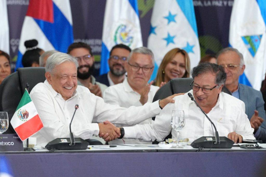 En la clausura de la Conferencia Latinoamericana y del Caribe sobre Drogas y perspectivas futuras, el presidente AMLO señaló que México y AL debe apoyar en la lucha a EE.UU.
