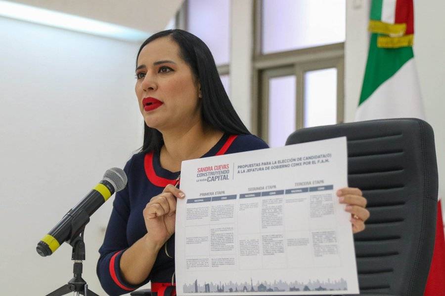 La alcaldesa señalada de tener tintes autoritarios en la alcaldía Cuauhtémoc, Sandra Cuevas, dejará su cargo para buscar la jefatura de la CDMX en 2024.