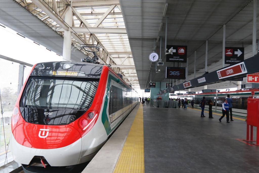 El presidente AMLO se mostró contento de poder realizar esta inauguración de la primera parte del Tren Interurbano México-Toluca