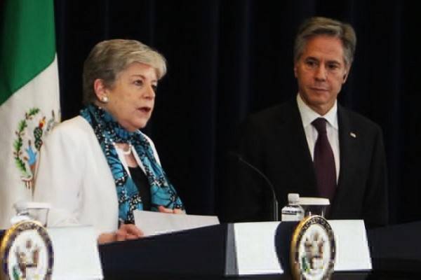 Alicia Bárcena, Secretaria de Relaciones Exteriores defendió a México en la Tercer Reunión Anual de Diálogo Económico de Alto Nivel en Washington