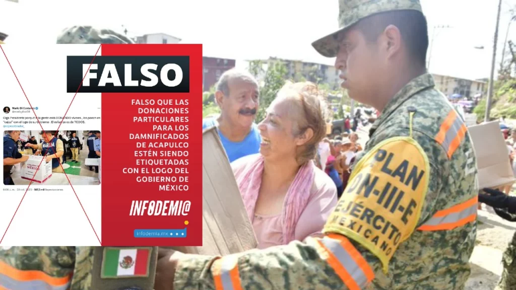 A través de un mensaje en redes, el vocero de la presidencia, Jesús Ramírez Cuevas, señaló que hay una fuerte campaña de desinformación sobre la ayuda a Acapulco