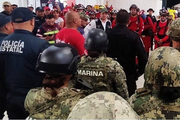 Rosa Icela Rodríguez y Luisa María Alcalde apoyarán labores de rescate en Acapulco en el marco del Comité Nacional de Emergencias