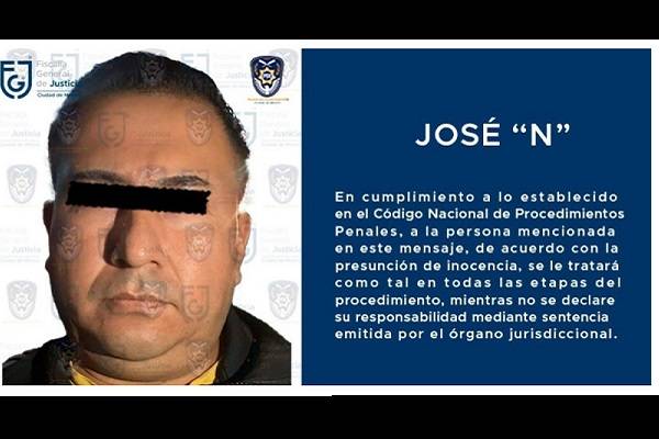 Violador serial en la Ciudad de México es detenido en Hidalgo, Se le relaciona a 12 carpetas de investigación contra comunidad LGBTTTI