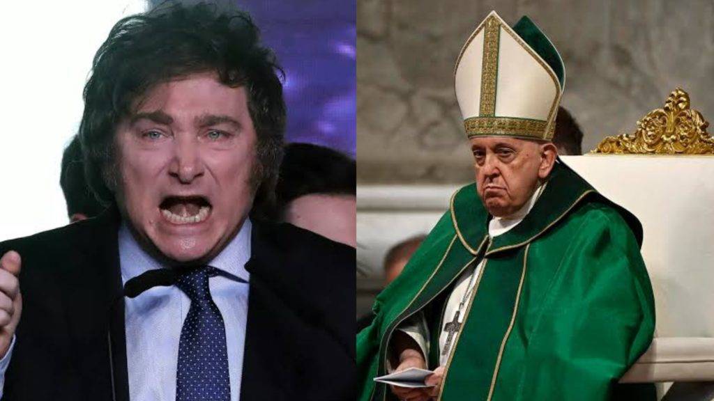 Primero lo llamó "representante del mal" y ahora Milei invita al papa a Argentina