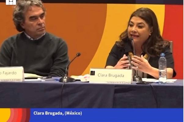Feria Internacional del Libro de Guadalajara: Clara Brugada llamó a pensar las ciudades con "perspectiva de derechos y no sólo de crecimiento económico”
