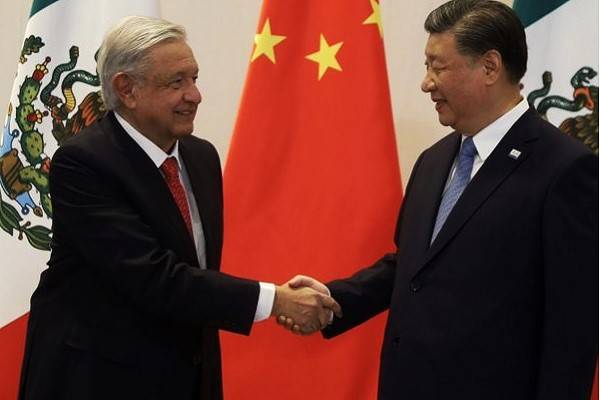 AMLO subrayó el compromiso de buenas relaciones con China en beneficio de nuestros pueblos y de nuestras naciones.  Xi Jinping felicita cambios en México