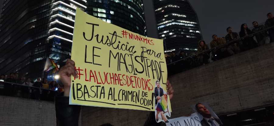 Miles marchan para pedir esclarecimiento de muerte del magistrade en Aguascalientes