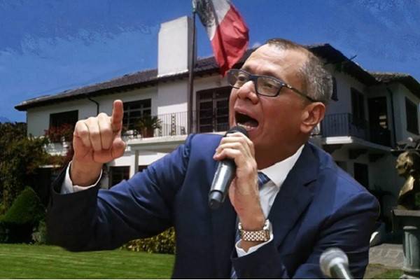 Glas solicitó asilo al Gobierno mexicano el jueves, señaló la Cancillería, por lo que Ecuador advierte tener "absoluta firmeza" en caso de que se concrete
