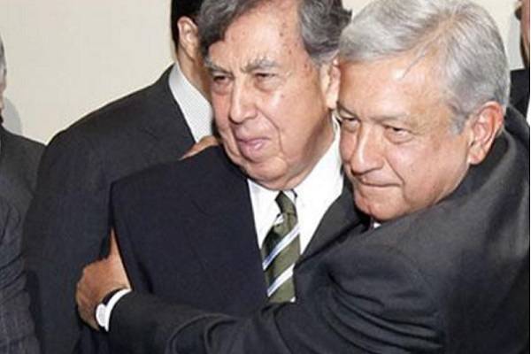 Cuauhtémoc Cárdenas reconoció avances en el gobierno de AMLO. El presidente narró luca común en la oposición contra el neoliberalismo