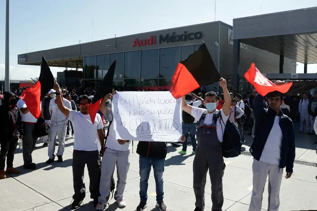 Audi busca desconocer huelga de trabajadores ante el Tribunal Federal Laboral
