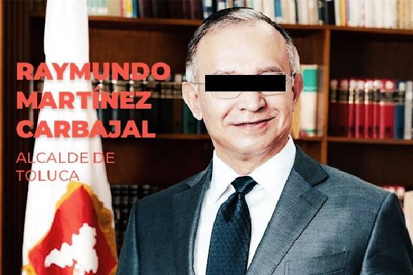 Expresidente municipal de Toluca acusado de violencia familiar, secuestro exprés, abuso de autoridad y otros. Irá al penal de Santiaguito, en Almoloya