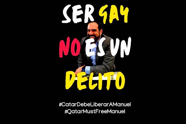 Policía de Qatar creó un falso perfil en Grindr y estableció una cita con el mexicano Manuel Guerrero. Lo arrestaron y acusaron falsamente de poseer droga