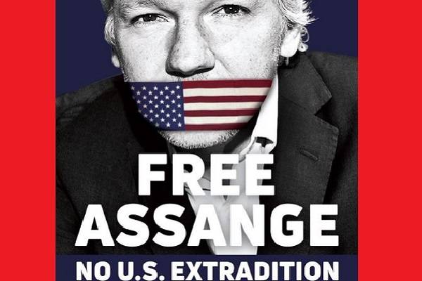 Embajada de EE.UU habla de libertad y periodismo en México. Preguntan por Assange y decenas de periodistas muertos en Gaza. Armas de EE.UU matan a la prensa